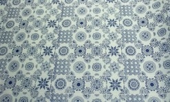 Dāvanu papīrs 50cm (10m), portugāle zila (69)